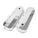Top Street Performance JM8092-7P: JM8092-7P Valve Covers, Fab. Alum., Long Bolt w/ Holes BBC, Polished
