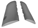 Roto-Fab 10164071: Aluminum Engine Covers 2014-2017 Chevrolet SS Sedan [Bare Finish]