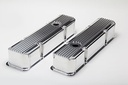 Hamburger's 1111: Fabricated Aluminum Valve Covers 1958-86 Small Block Chevy 283-400