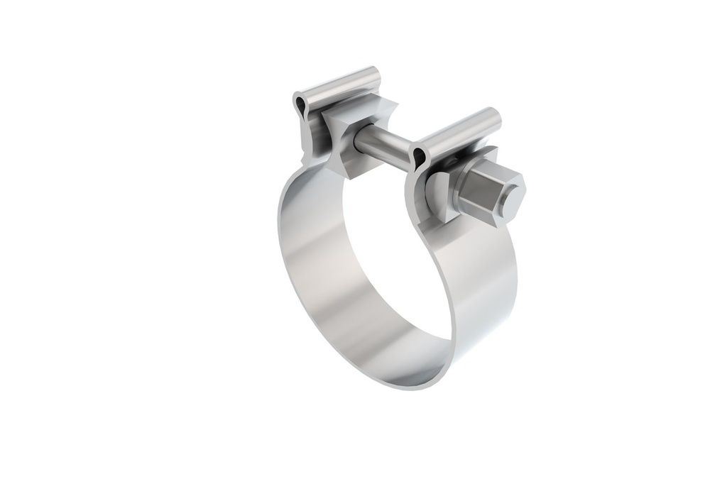 Borla 18330: Accuseal Band Clamp Width: 1-1/4"
