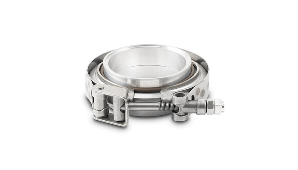 Vibrant Performance 11493: Aluminum V-Band Flange Assembly 4" OD Tubing