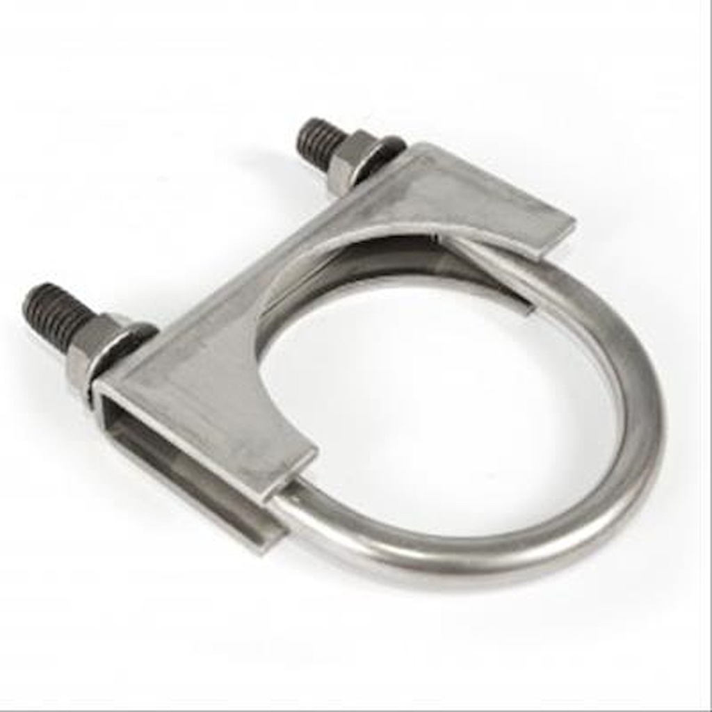 Stainless Works SSC250: SSC250 Exhaust Clamp, Universal, 2-1/2" Saddle Clamp
