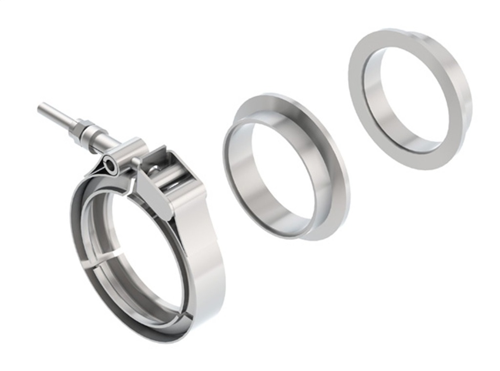 Borla 18008: 18008 Stainless Steel V-Band Clamp Universal Fit 2.5 in. T-304