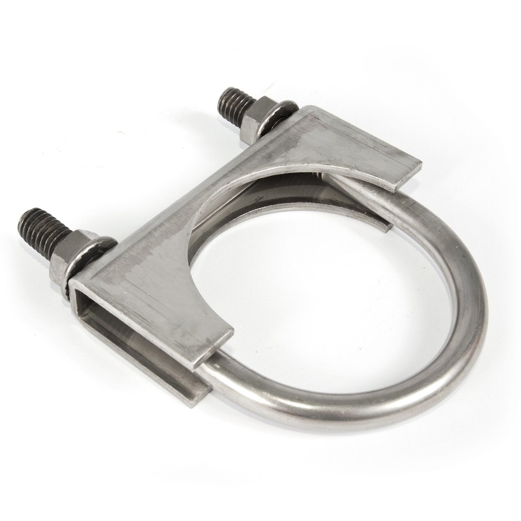 Stainless Works SSC350: SSC350 Exhaust Clamp, Universal, 3-1/2" Saddle Clamp