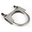 Stainless Works SSC350: SSC350 Exhaust Clamp, Universal, 3-1/2" Saddle Clamp
