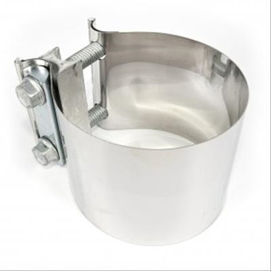 Stainless Works EBC350: EBC350 Exhaust Clamp, Universal, 3-1/2" Accuseal Band Clamp
