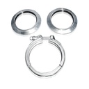 Stainless Works VBC4: VBC4 Exhaust Clamp, Universal, 4" V-Band Kit