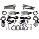 Granatelli 307525K: 307525K Electronic Stainless Steel Exhaust Cutout System for 2 1/2 in. Dual Exhaust (Weld-In)