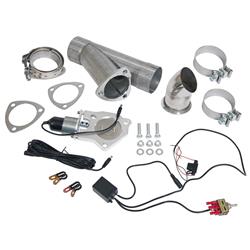 Summit Racing™ Complete Electric Exhaust Cutout Kits