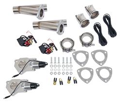 Summit Racing™ Complete Electric Exhaust Cutout Kits