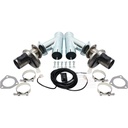 Doug's Headers DEC250AK: Electric Exhaust Cutout Kit 2.5" Tube Diameter
