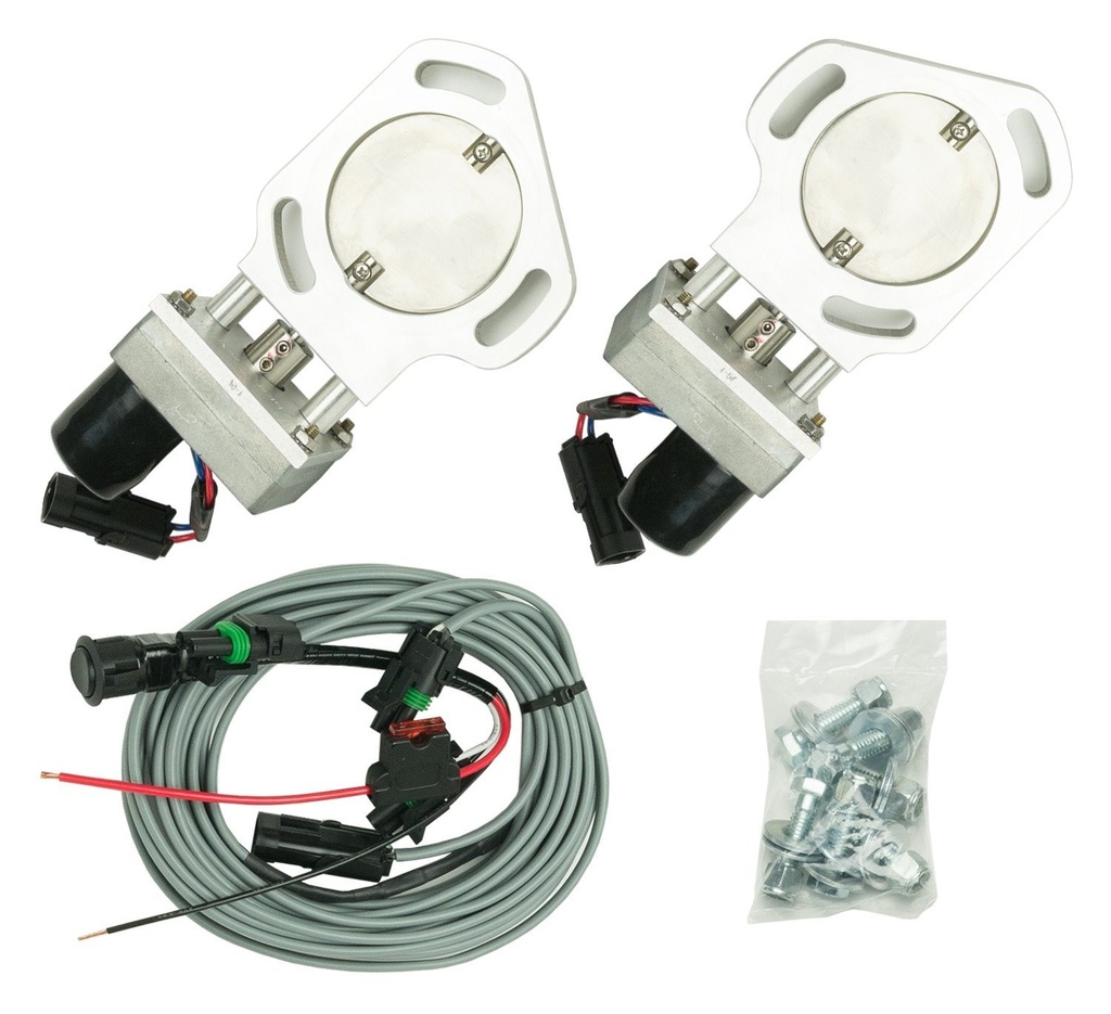 Pypes Performance Exhaust HVE10: Electrical Exhaust Cutout Kit Dual Exhaust
