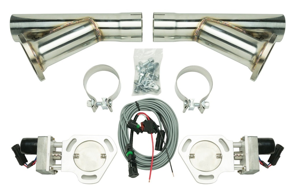 Pypes Performance Exhaust HVE10K: Electrical Exhaust Cutout Kit Dual Exhaust