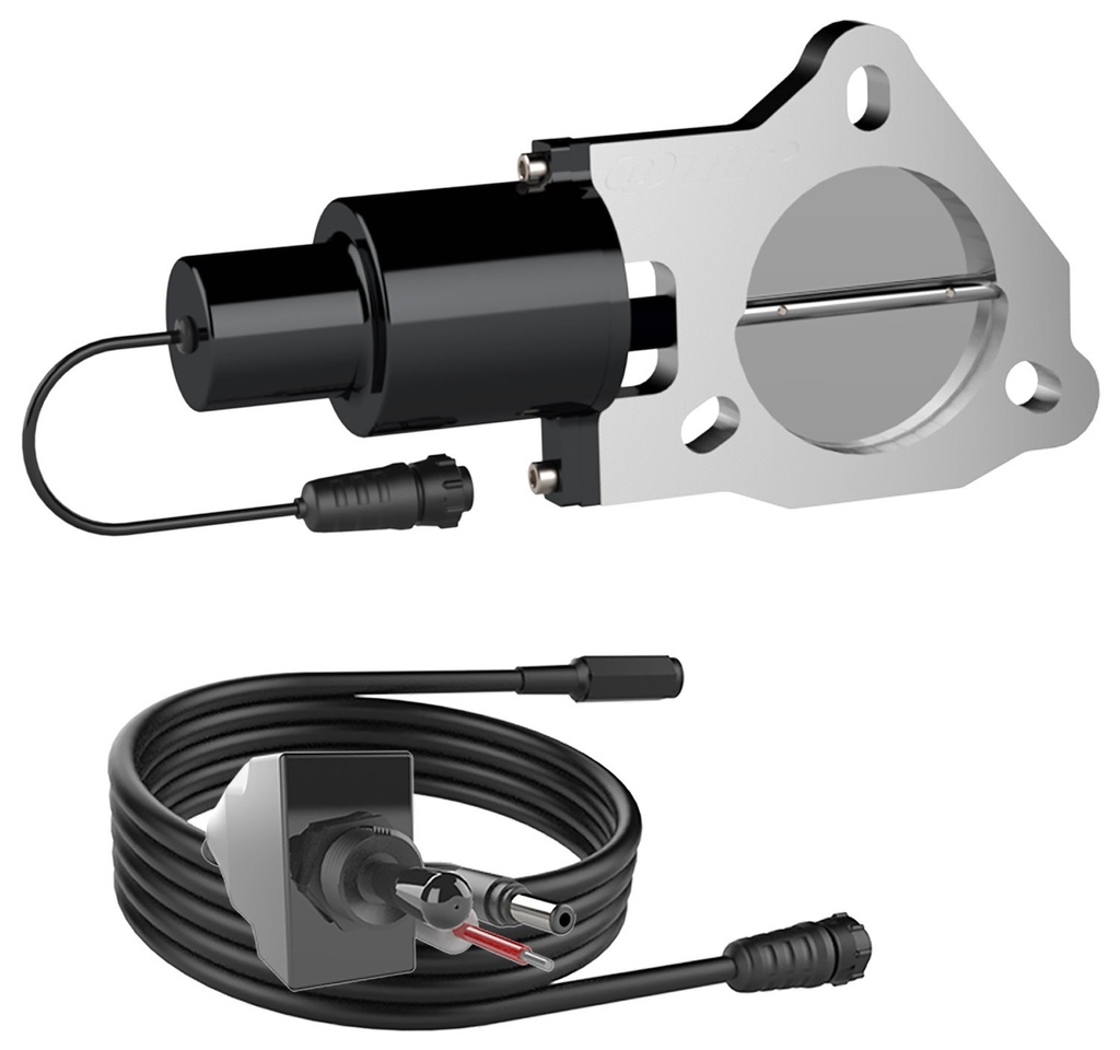 Quick Time Performance QTEC30B: QTEC30B Electric Exhaust Cutout Valve, Universal, 1984-2002 Chevy Camaro w/ Borla Exhausts