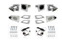 Granatelli 313530D: 313530D Electronic Stainless Steel Oval Exhaust Cutout System for 3 in. Dual Exhaust (Weld-In)