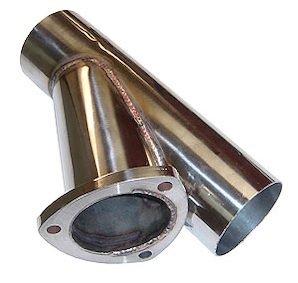 Pypes Performance Exhaust YVX13S: Y-Cutout 3" Diameter Pipe