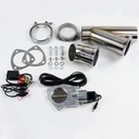Granatelli 307540: 307540 Electronic Exhaust Cutout Kit, 4.0 in. (102 mm), Stainless Steel
