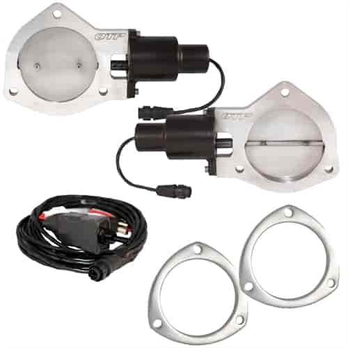 Quick Time Performance QTEC80F: Dual 4 in. Electric Cutout Valves with Flanges