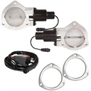 Quick Time Performance QTEC80F: Dual 4 in. Electric Cutout Valves with Flanges