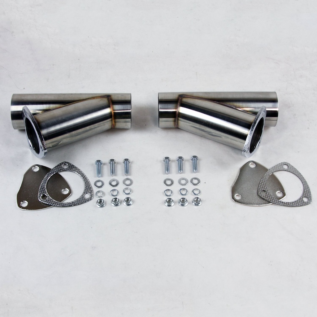 Granatelli 306525D: 306525D Manual Exhaust Cutout Kit, 2.5 in. (63 mm), Stainless Steel, Set Of 2