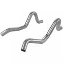 Flowmaster 15819: Tailpipes Aluminized Steel 1964-1967 GM A-Body