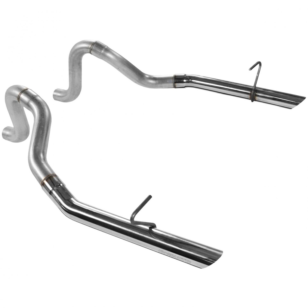 Flowmaster 815814: Tailpipes Stainless Steel 1986-1993 Mustang LX 5.0L
