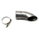 Doug's Headers DEC300ATD: Electric Exhaust Cutout 3" Stainless Steel Turn Down
