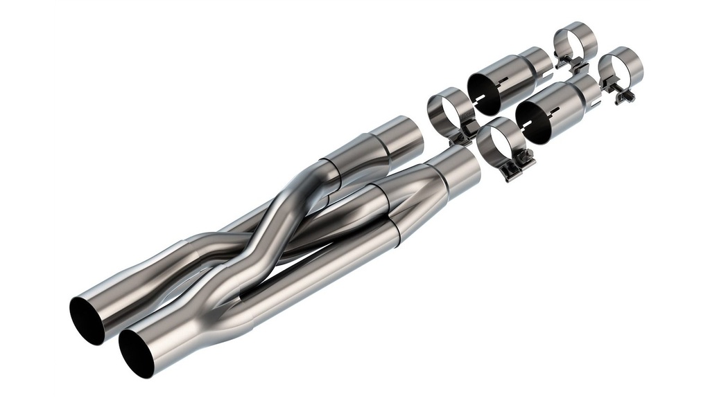 Borla 60715: 60715 SwitchFire X-Pipe for 2018–2023 Ford Mustang GT 5.0L V8