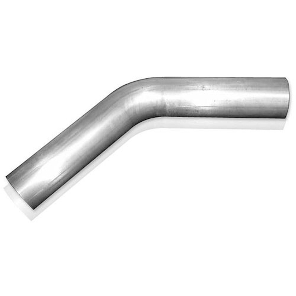 Stainless Works MB45300: MB45300 Exhaust Pipe, Universal, 3" 45 Degree Mandrel Bend .049 Wall
