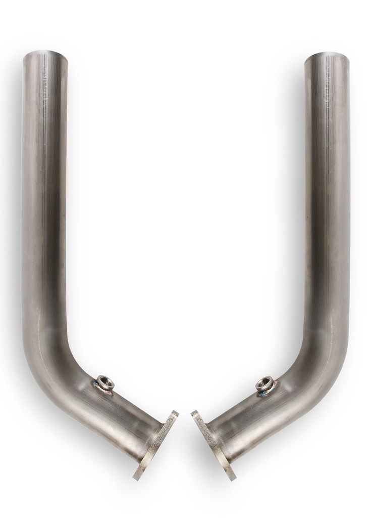 Hooker Headers BH13205: Blackheart Engine Swap Exhaust Adapter Pipes for 1963-1972 Chevy C10 with LS/LT Engine