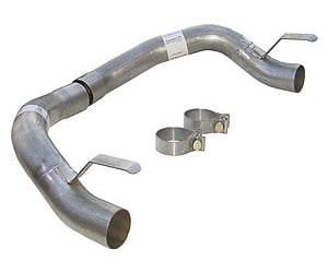 Pypes Performance Exhaust TGF10E: Tailpipe Splitter Adapter Kit 1976-81 Pontiac Trans Am