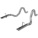 Flowmaster 15820: Tailpipes Aluminized Steel 1987-1993 Mustang LX 5.0L