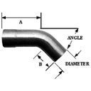 Schoenfeld 3590: 3-1/2" Exhaust Elbow