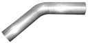 Stainless Works MB45500: MB45500 Exhaust Pipe, Universal, 5" 45 Degree Mandrel Bend .065 Wall