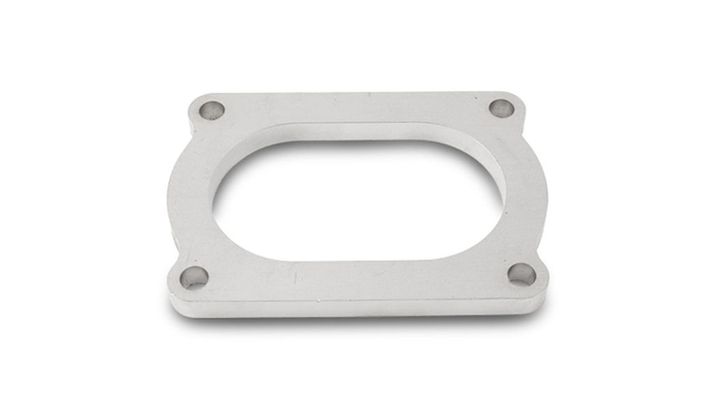 Vibrant Performance 13176S: 4-Bolt Stainless Steel Flange 3.50" Nominal Oval Tubing