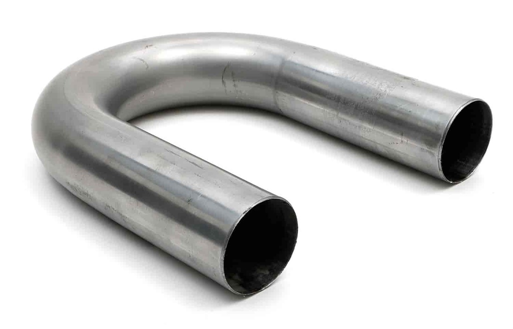 Hedman 29034: 2 1/2 16G MILD STEEL 180 DEGREE BEND 4 RADIUS