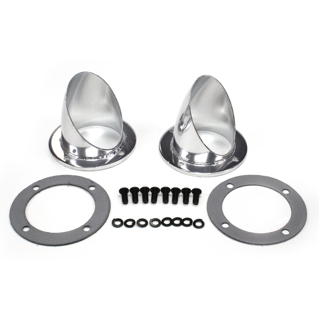 Patriot Exhaust H1145-1: Lakester Collector Turnout Kit Collector Diameter: 3 1/2"