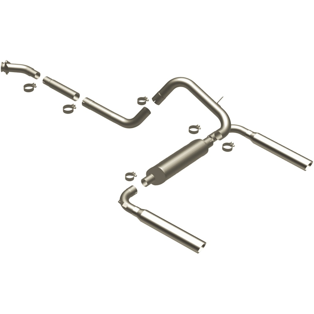 Magnaflow 16829: 16829 Street Series Cat-Back Performance Exhaust System Fits Select Chevrolet, Pontiac Models