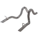 Pypes Performance Exhaust TFM15: Muffler Tailpipe Kit 1986-1993 Ford Mustang - 5.0L