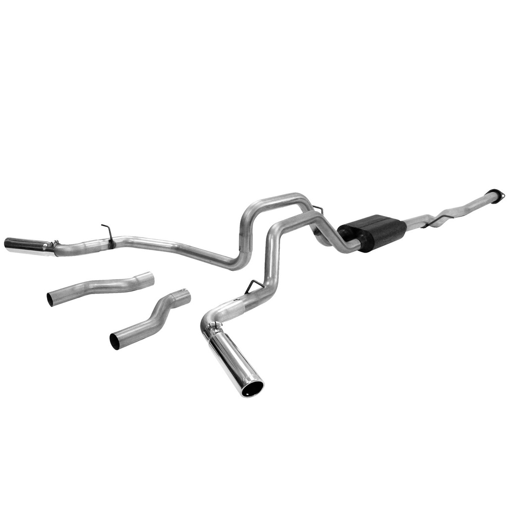 Flowmaster 17428: 17428 American Thunder Cat-Back Exhaust System 1999-2006 GM Silverado/Sierra 4.8L/5.3L (Ext Cab)