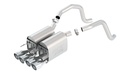 Borla 11816: Axle-Back Exhaust System 2005-2008 Corvette C6 6.0/6.2L