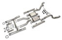 Doug's Headers DES102: LS Engine Swap Exhaust System for 1963-1972 Chevy C10, GMC C-15 Pickup Trucks 2WD (Short Bed)