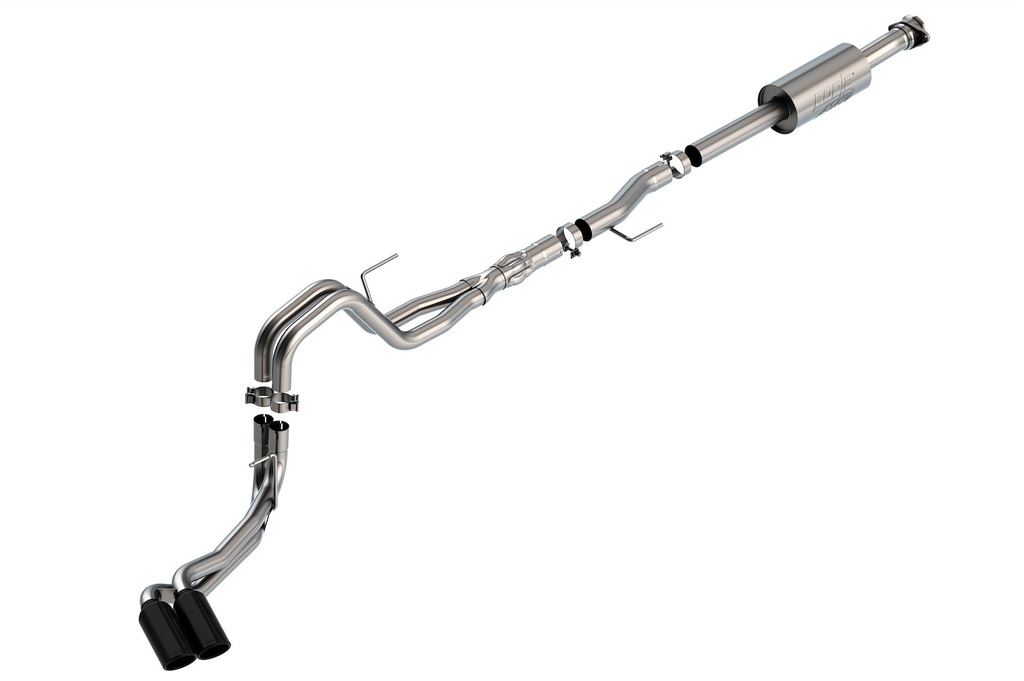 Borla 140875BC: 140875BC ATAK Cat-Back Exhaust System Fits Select Ford F-150 5.0L V8