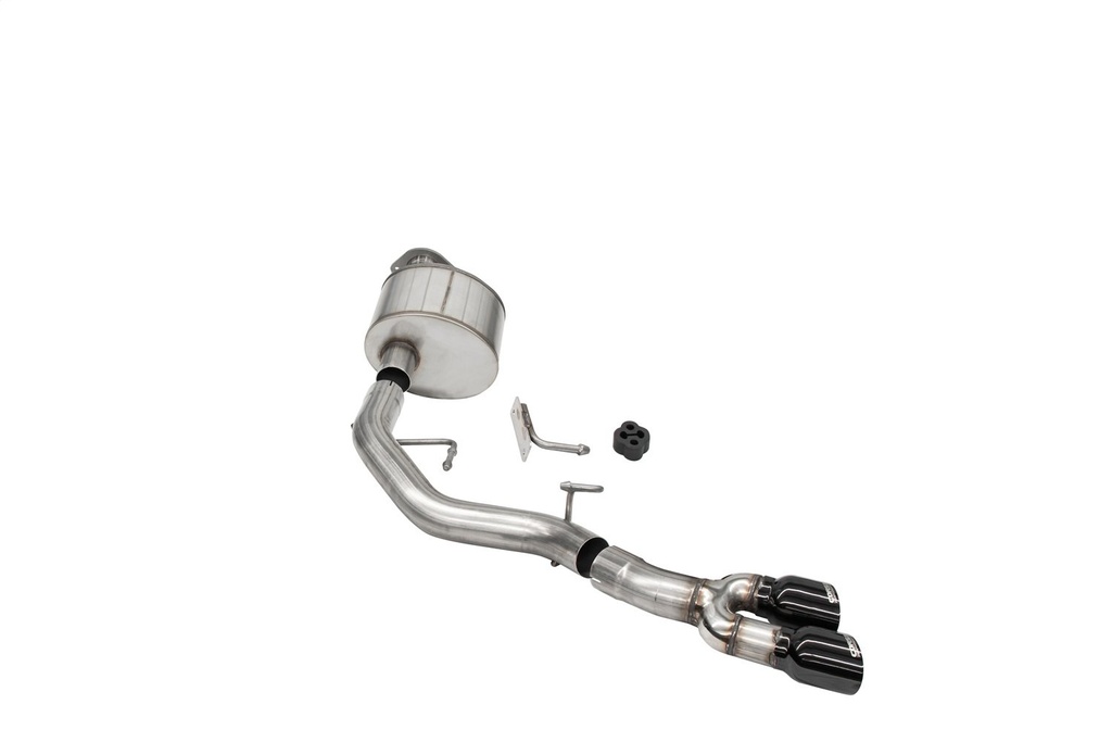 Corsa 21141BLK: 3.0" Front of Tire Exit C