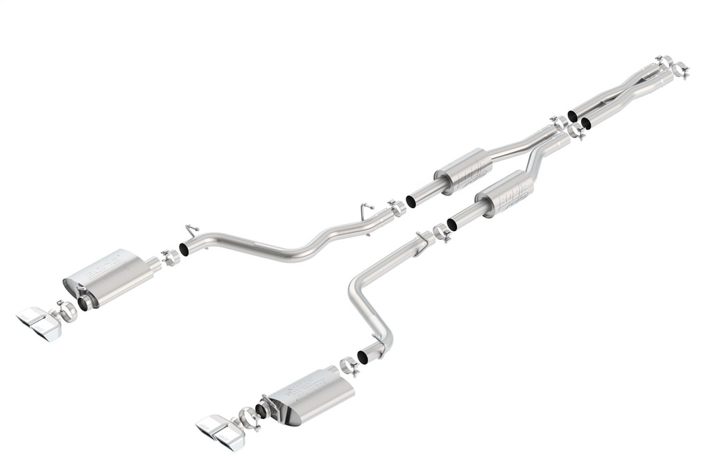 Borla 140708: 140708 ATAK Cat-Back Exhaust System for 2009–2014 Dodge Challenger R/T 5.7L V8