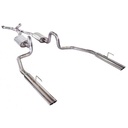 Stainless Works CRVIC03CB: CRVIC03CB Dual Cat-Back 2 1/2 in. Exhaust System for 2003-2011 Ford Crown Victoria, Mercury Marauder 4.6L Engine