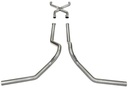 Pypes Performance Exhaust SFT65: No-Muffler Crossmember-Back Exhaust System 1965-1976 Ford Truck 2WD