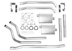 Thrush Turbo Header Back Dual Exhaust Systems