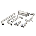 Corsa 14143: Sport Cat-Back Exhaust System 1998-2002 Chevy Camaro Z28/SS & Pontiac Firebird 5.7L V8 LS1