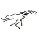 Flowmaster 817937: 817937 American Thunder Header-Back Exhaust System 1963-1966 GM C10/1000 Series Pickup Truck 2WD V8, Short and Long Bed